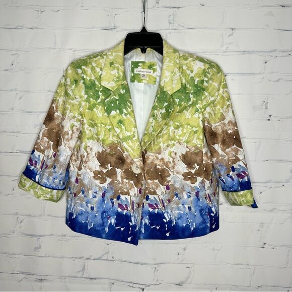 Coldwater Creek size 10 petite blazer - Picture 1 of 7